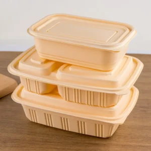 Cornstarch lunch boxes