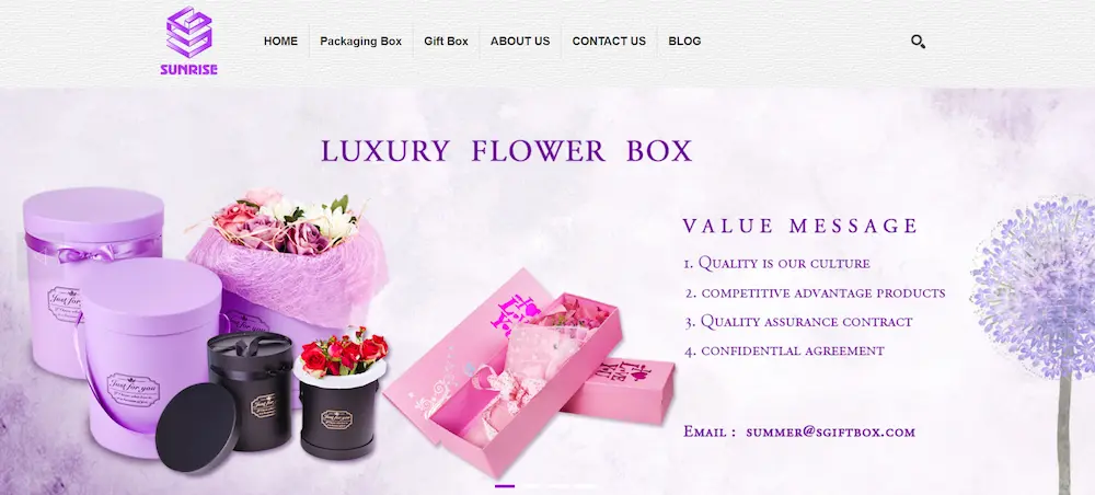 Dongguan Sunrise Packaging