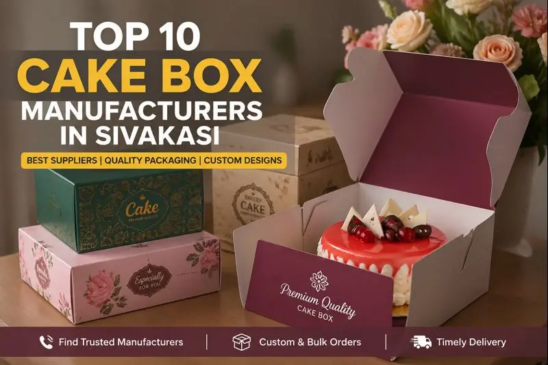 Top 10 cake box manufacturers in sivakasi