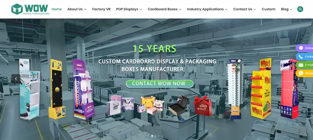 WOW Packaging Display