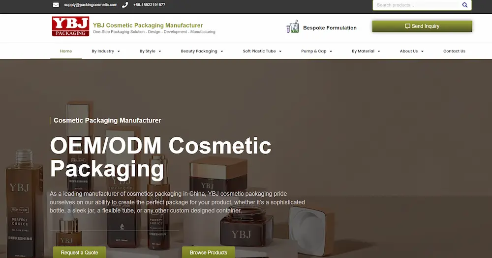 YBJ Cosmetic Packaging