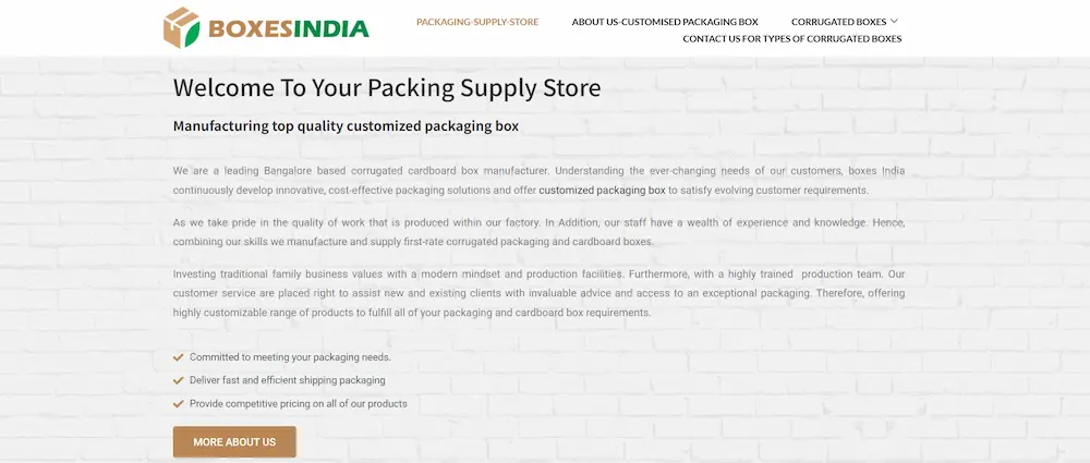 Boxes India