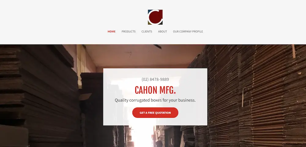 CAHON Manufacturing Inc.
