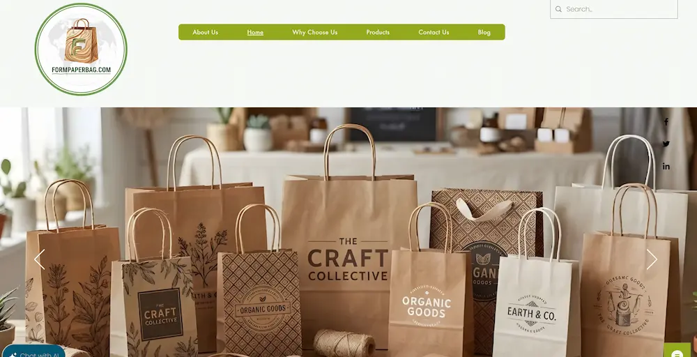 Form Paper Bag