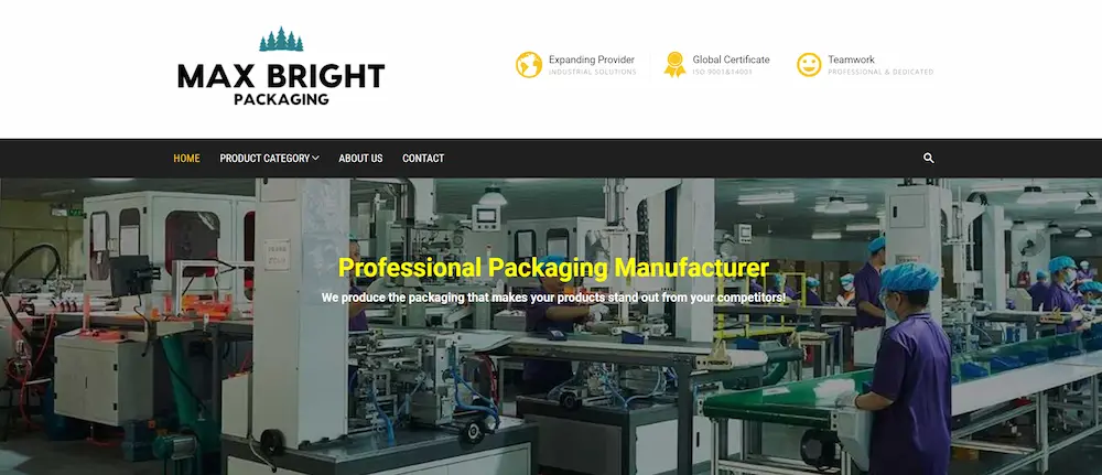 Max Bright Packaging
