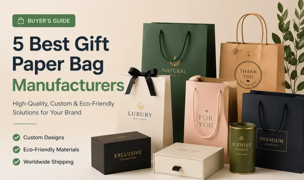 Top 10 gift paper bag manufacturer