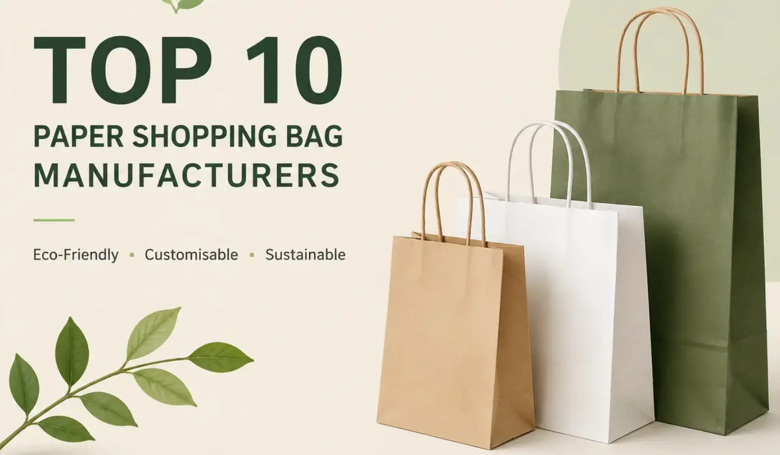Top 10 paper shopping bag manufacturers