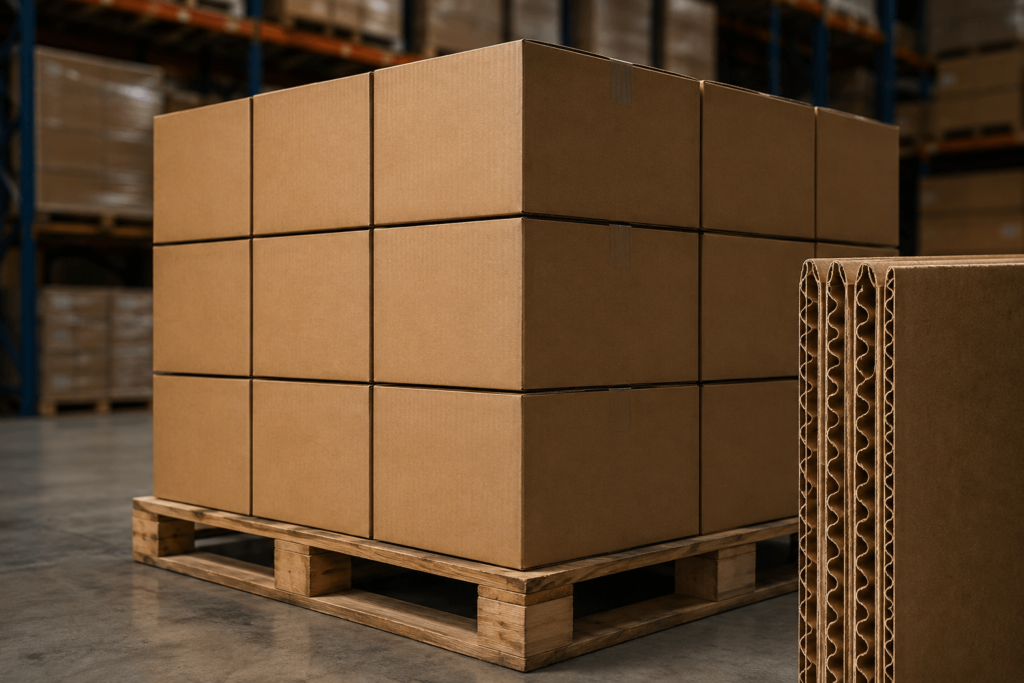 Heavy-duty 5-ply corrugated moving boxes
